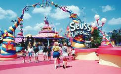 Seuss Landing theme park, Orlando, Florida
